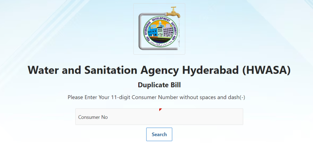 Wasa Hyderabad Duplicate Bill